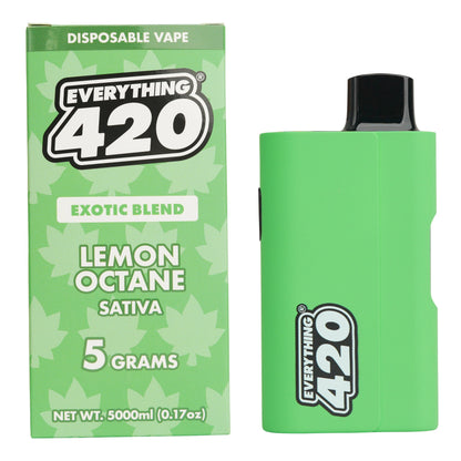 Everything 420 Lemon Octane Exotic Blend Vaporizer - 5000mg