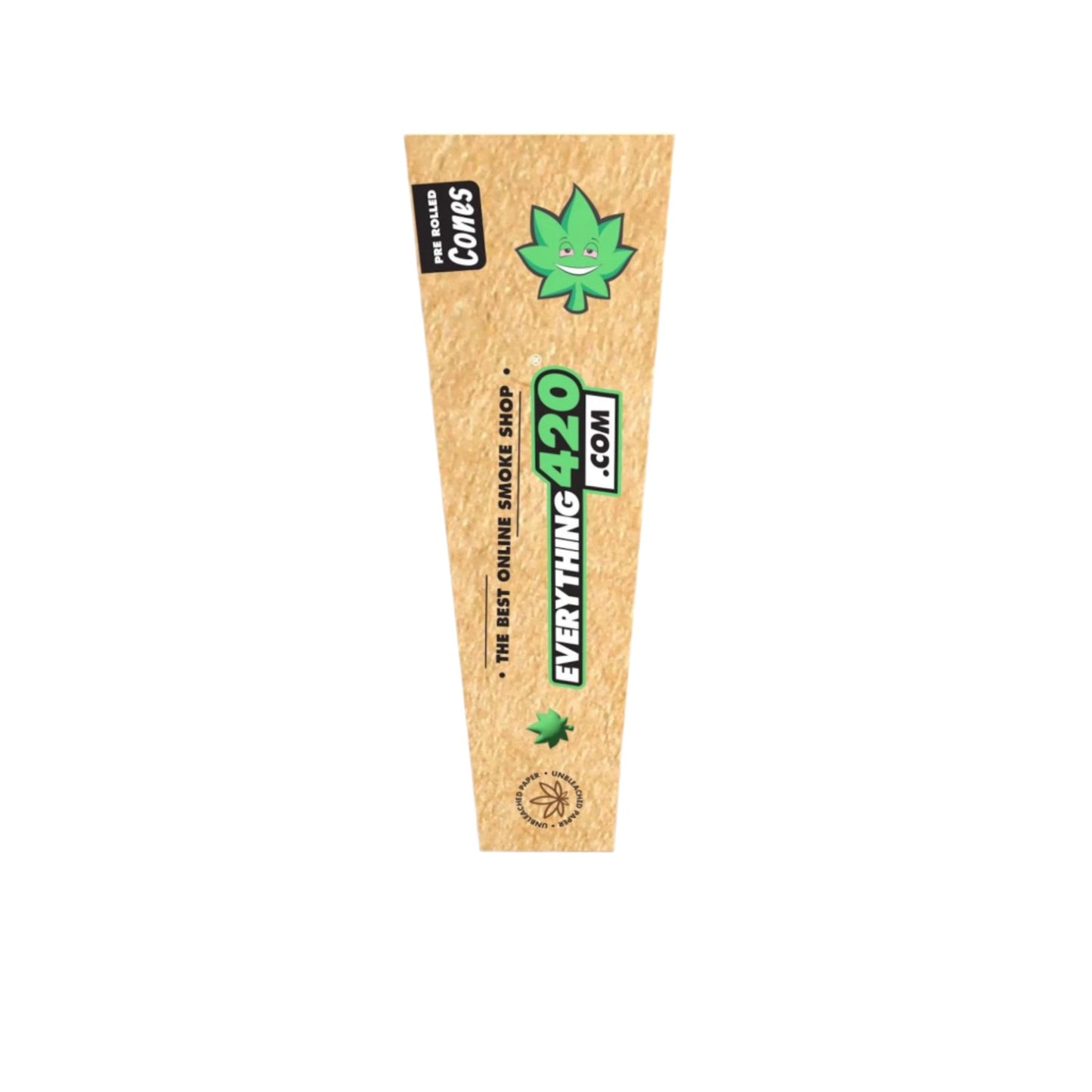 Everything 420 Pre-Rolled Unbleached Cones - 3ct