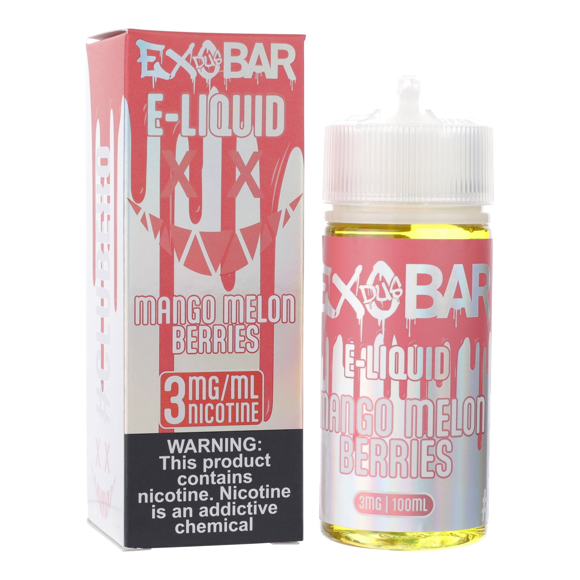 ExoBar 100mL Nic E-Liquid - 3mg - hqdtechusa