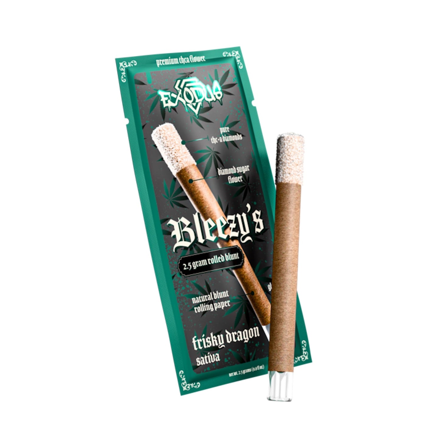 Exodus Bleezys THC-A Diamonds Blunt - 2.5g