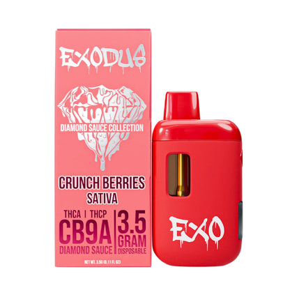 Exodus Diamond Sauce THC-A + CB9A Vaporizer - 3500mg