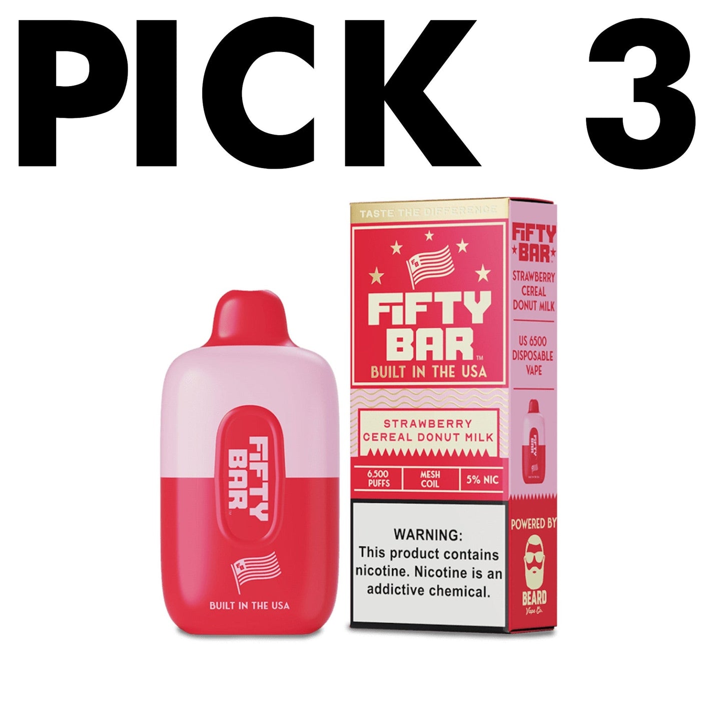 Fifty Bar Pick 3 - hqdtechusa