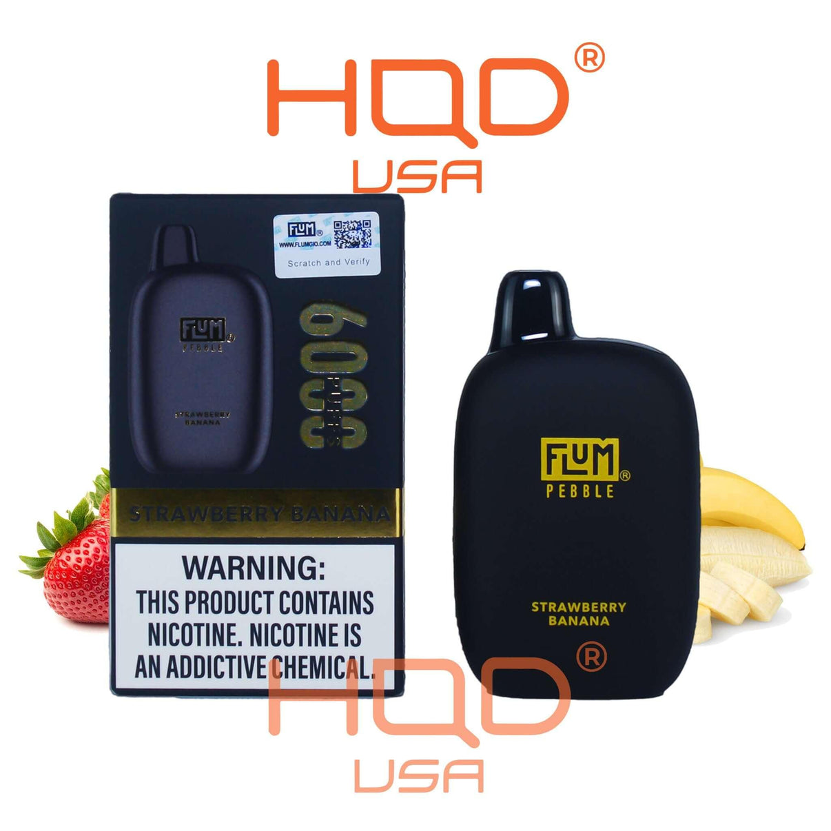 Flum Pebble 6000 Rechargeable Disposable Vape HQD Tech USA Flum Pebble 6000 Rechargeable Disposable Vape HQD Tech USA