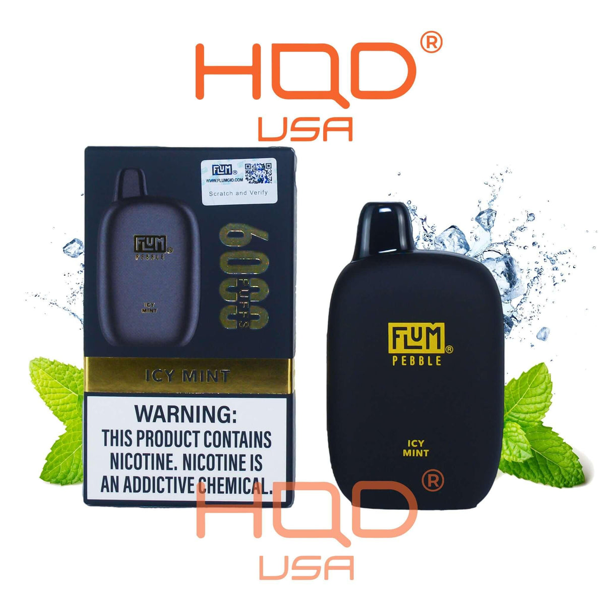 Flum Pebble 6000 Rechargeable Disposable Vape HQD Tech USA Flum Pebble 6000 Rechargeable Disposable Vape HQD Tech USA