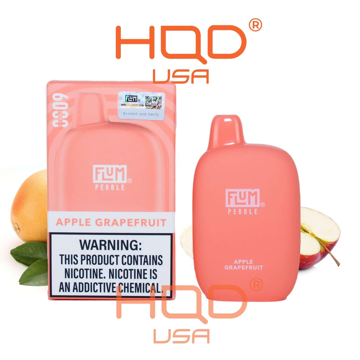 Flum Pebble 6000 Rechargeable Disposable Vape HQD Tech USA Flum Pebble 6000 Rechargeable Disposable Vape HQD Tech USA
