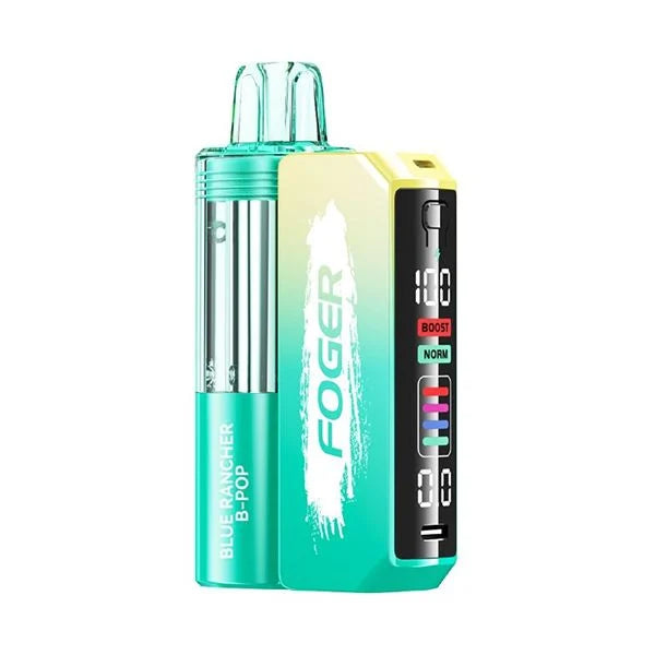 Foger Switch Pro 30000 Puff Disposable Vape Kit - Blue Rancher B-Pop | HQD Tech USA