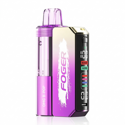 Foger Switch Pro 30000 Puff Disposable Vape Kit - OMG B-Pop | HQD Tech USA