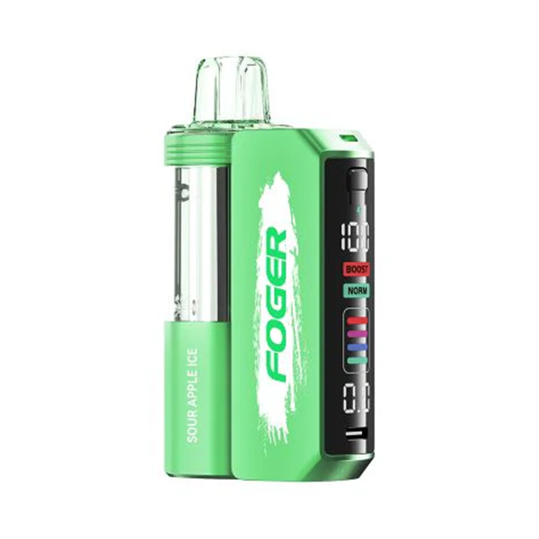 Foger Switch Pro 30000 Puff Disposable Vape Kit - Sour Apple Ice | HQD Tech USA