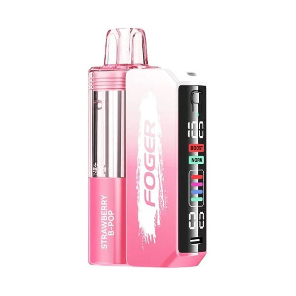 Foger Switch Pro 30000 Puff Disposable Vape Kit - Strawberry B Pop | HQD Tech USA