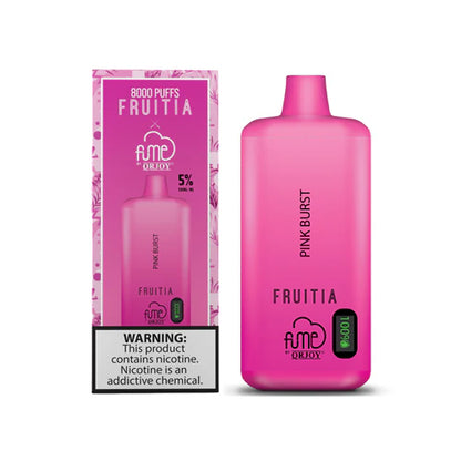 FRUITIA x Fume 8000 Disposable Vape