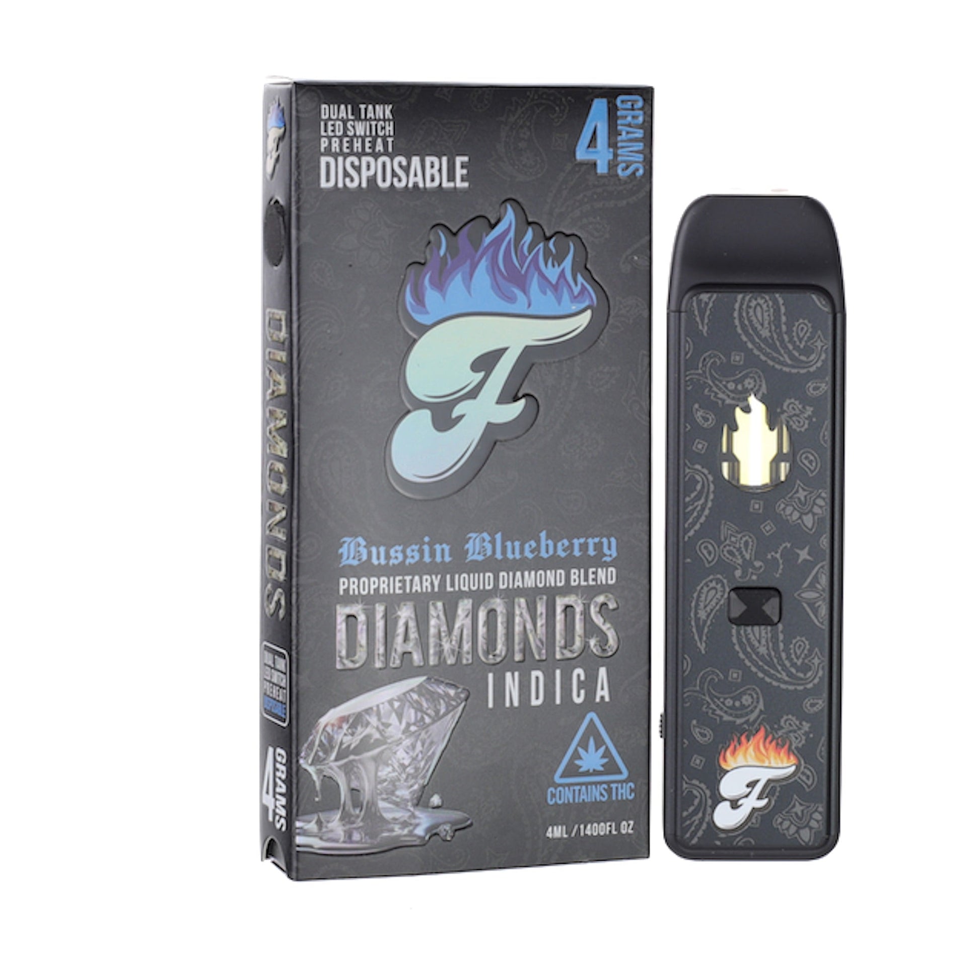 Fuego Liquid Diamonds Vaporizer - 4000mg - hqdtechusa