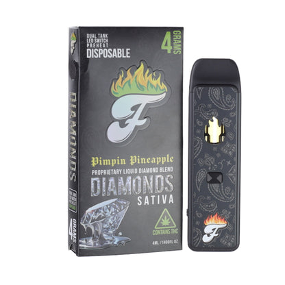 Fuego Liquid Diamonds Vaporizer - 4000mg - hqdtechusa