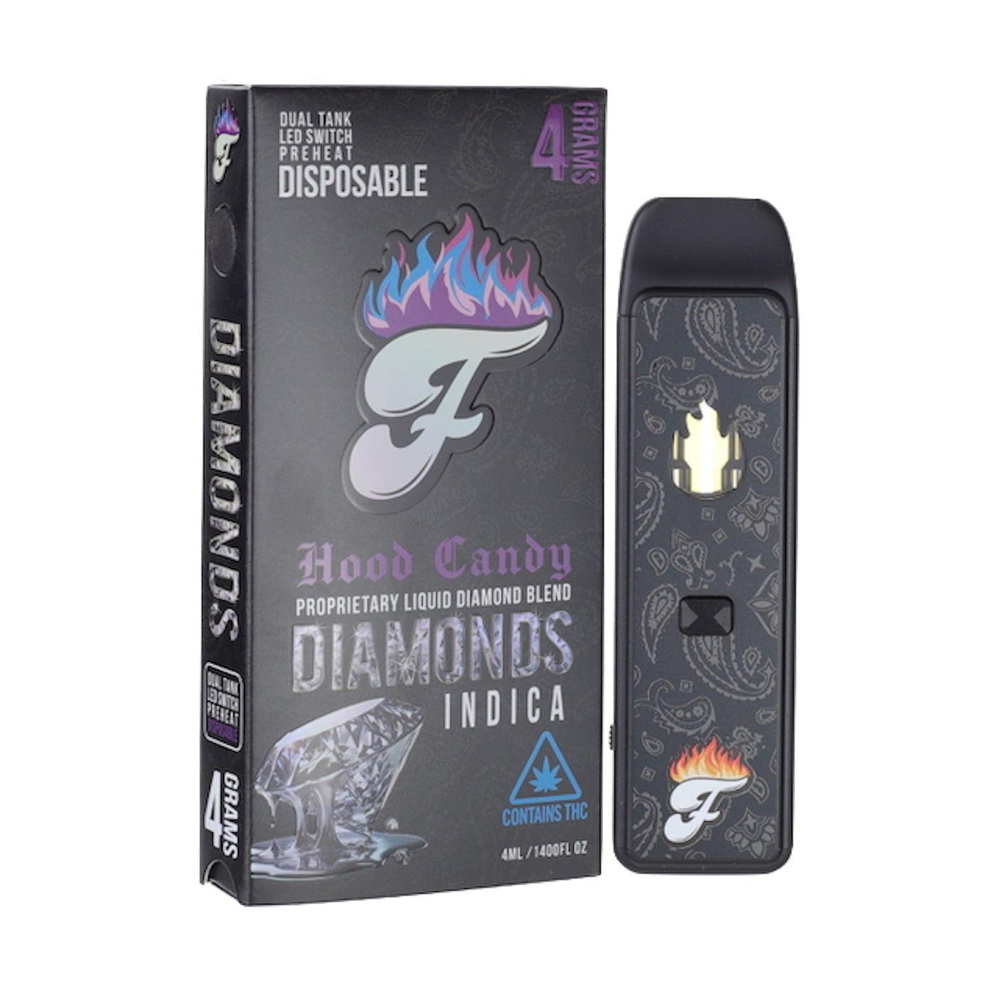 Fuego Liquid Diamonds Vaporizer - 4000mg - hqdtechusa