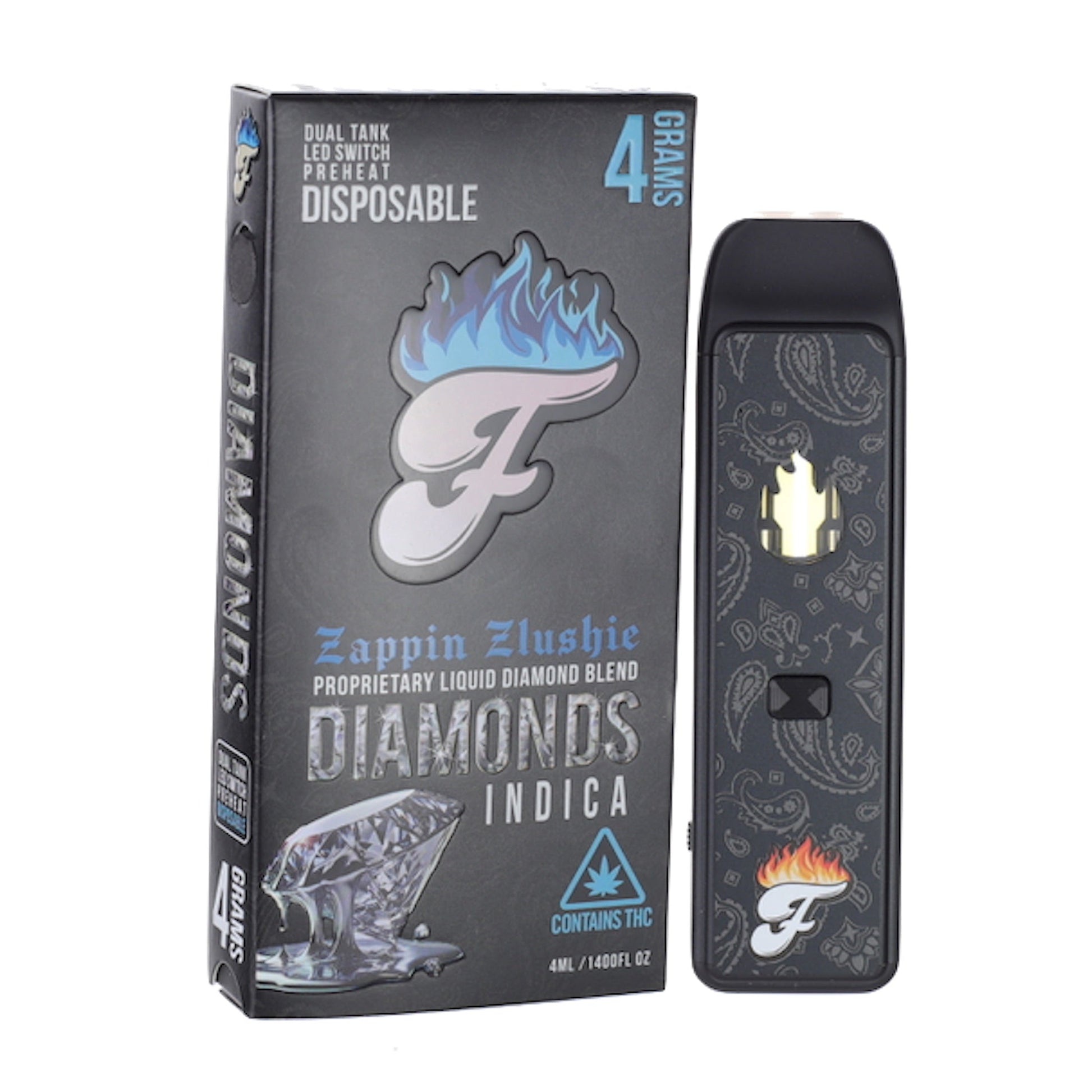 Fuego Liquid Diamonds Vaporizer - 4000mg - hqdtechusa