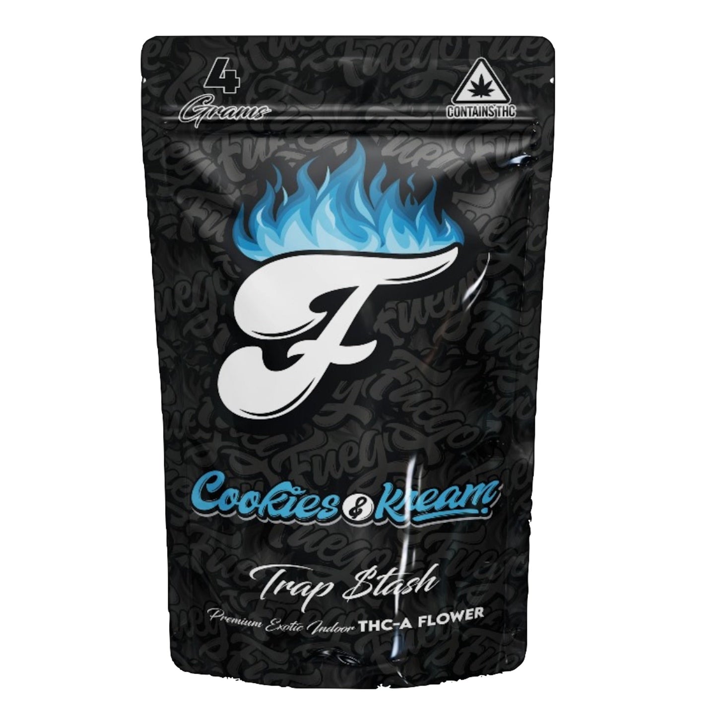 Fuego Trap $Tash Cookies n Cream THC-A Flower - 4g - hqdtechusa