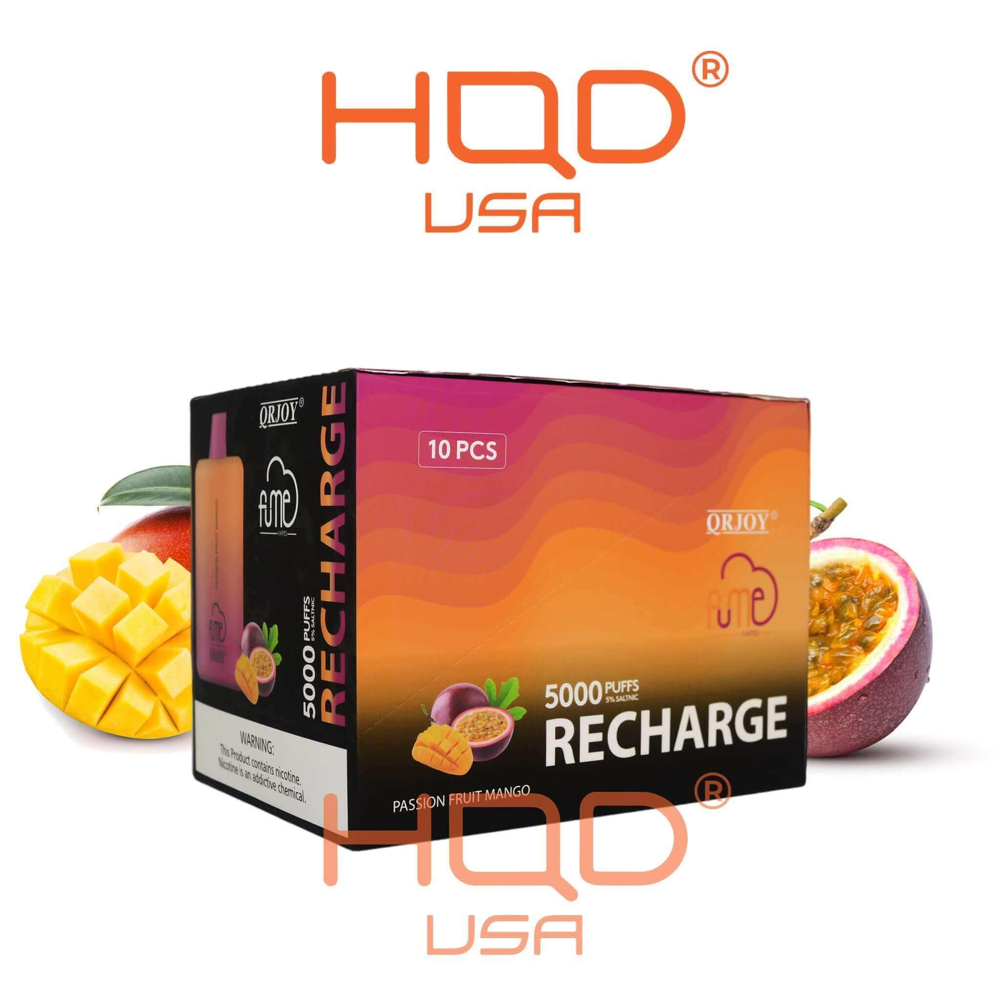 Fume | Recharge (10 Pack) | Disposable Vapes | HQD Tech USA