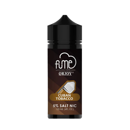 Fume Salt Nic E-Liquid 5% 120ml - Cuban Tobacco