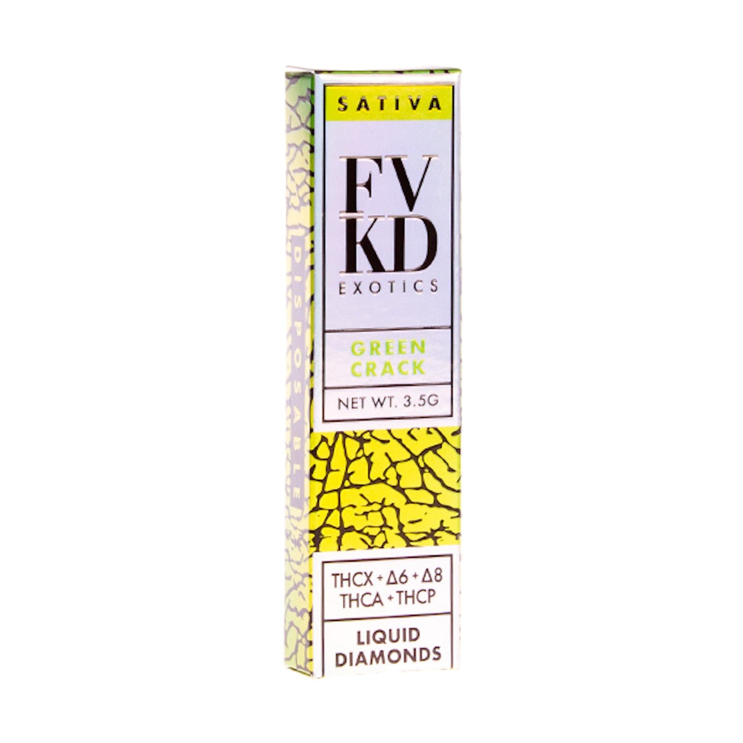 FVKD Exotics Liquid Diamonds Vaporizer - 3500mg