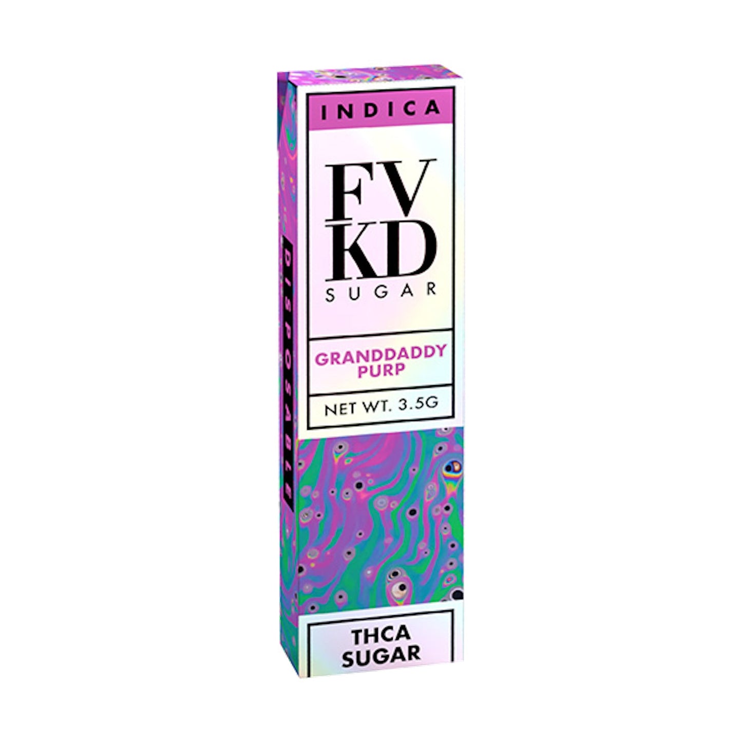 FVKD THCA Sugar Vaporizer - 3500mg