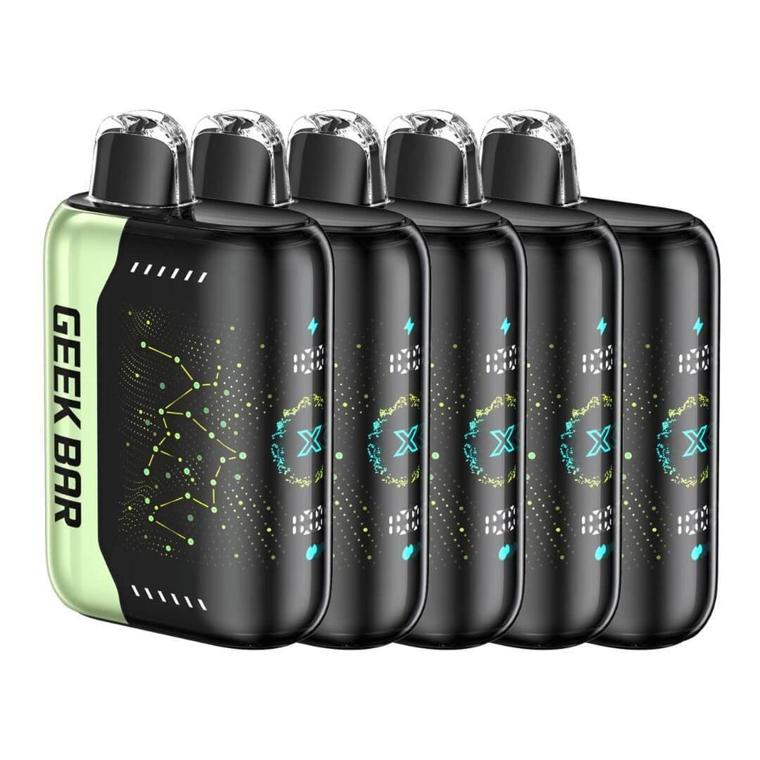 Geek Bar | Pulse X (5-Pack) | Disposable Vapes | HQD Tech USA