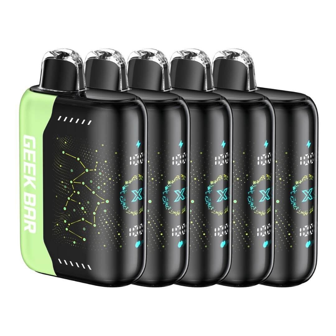 Geek Bar | Pulse X (5-Pack) | Disposable Vapes | HQD Tech USA