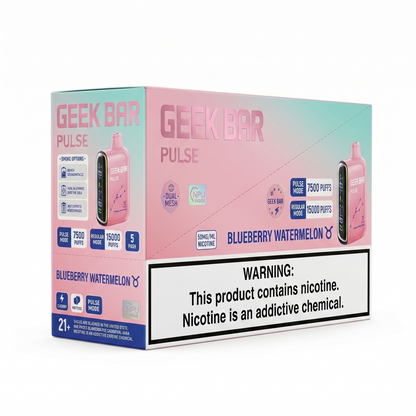 GEEK BAR PULSE 15000 Blueberry Watermelon 5 Pack