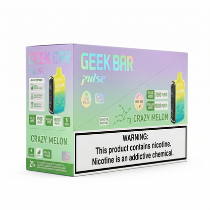 GEEK BAR PULSE 15000 Crazy Melon 5 Pack