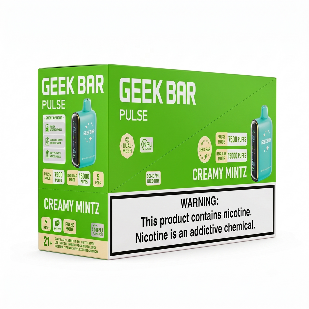 GEEK BAR PULSE 15000 Creamy Mintz 5 Pack