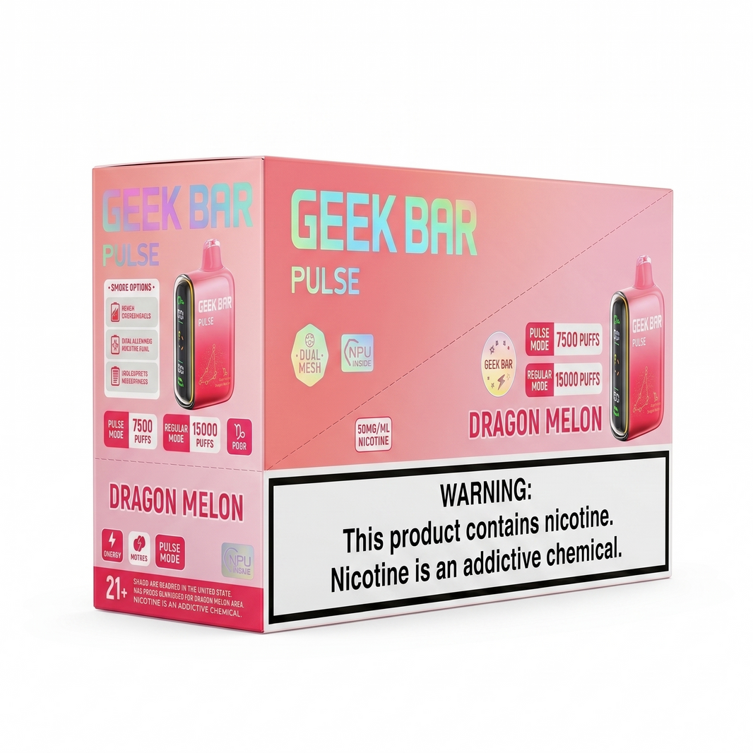 GEEK BAR PULSE 15000 Dragon Melon 5 Pack