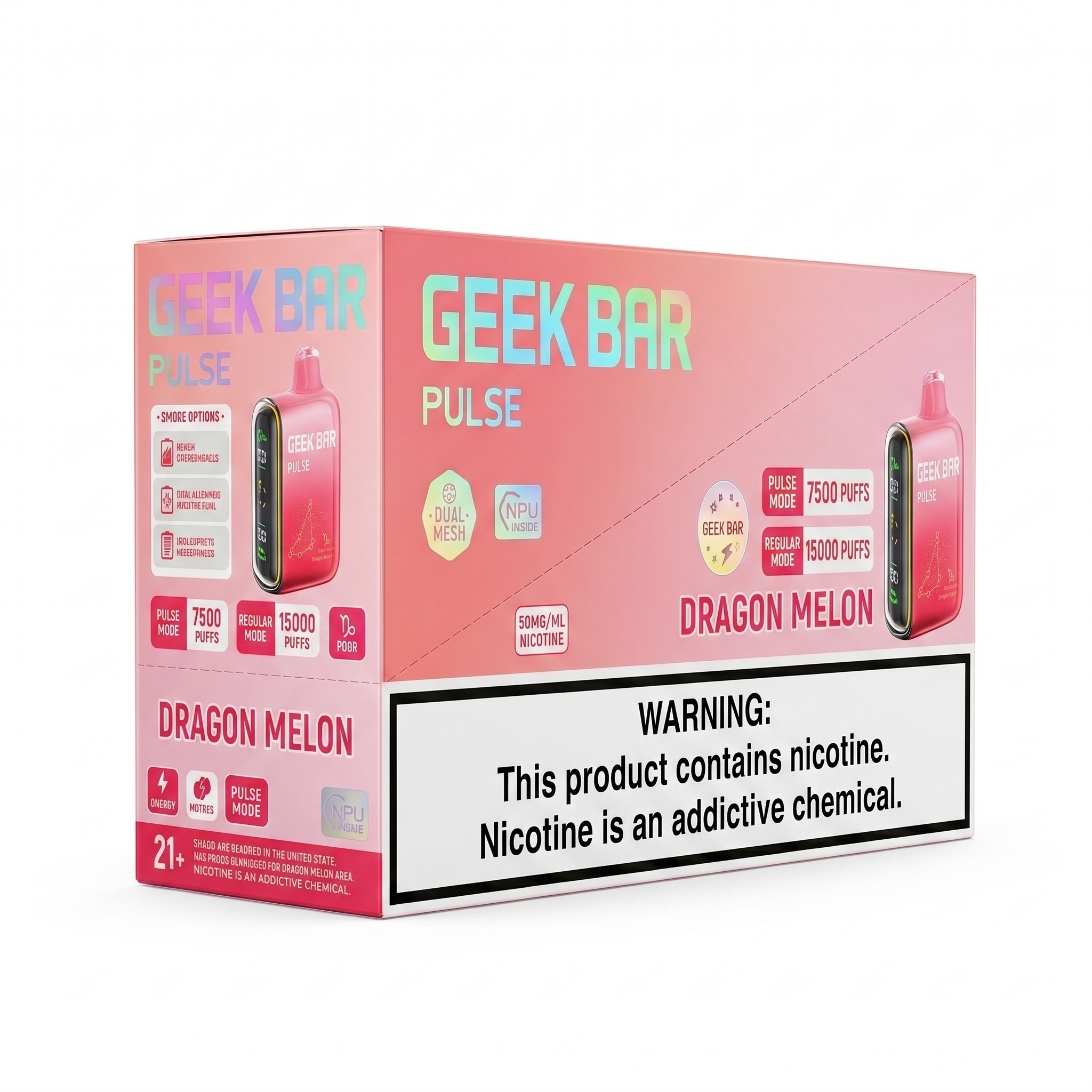 GEEK BAR PULSE 15000 Dragon Melon 5 Pack