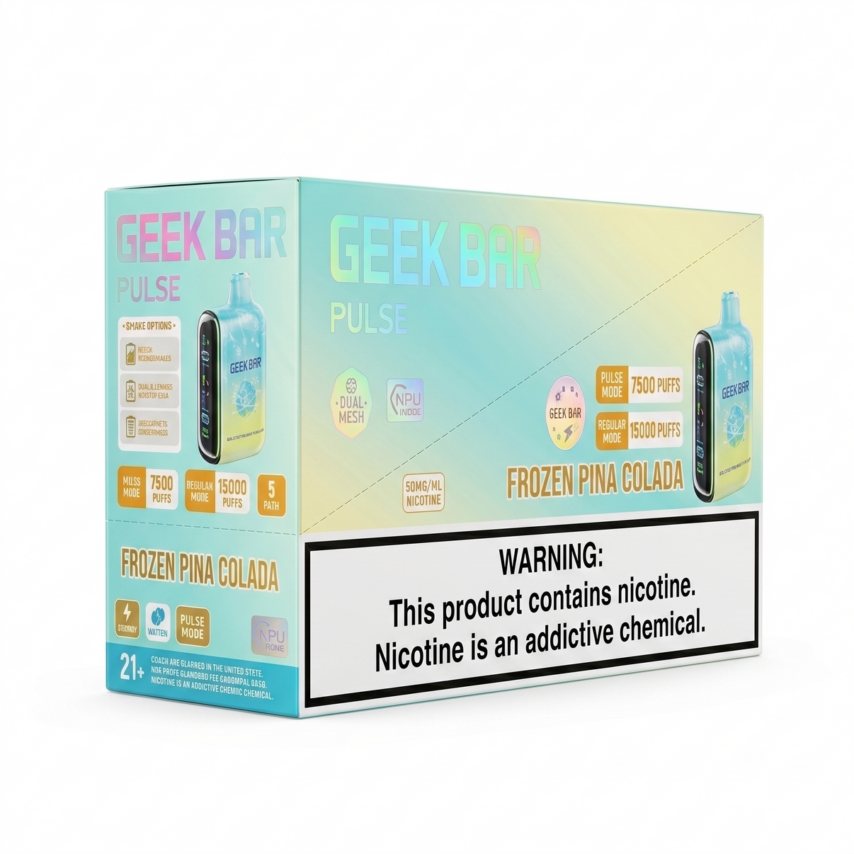 GEEK BAR PULSE 15000 Frozen Pina Colada 5 Pack