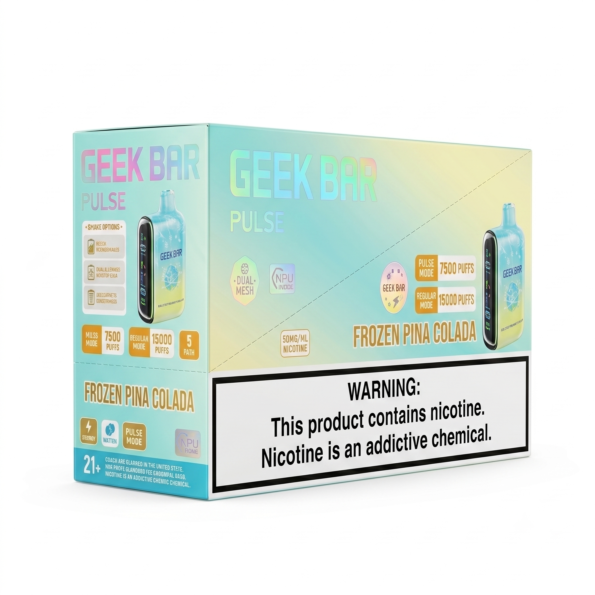 GEEK BAR PULSE 15000 Frozen Pina Colada 5 Pack