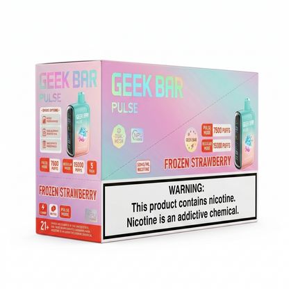 GEEK BAR PULSE 15000 Frozen Strawberry 5 Pack