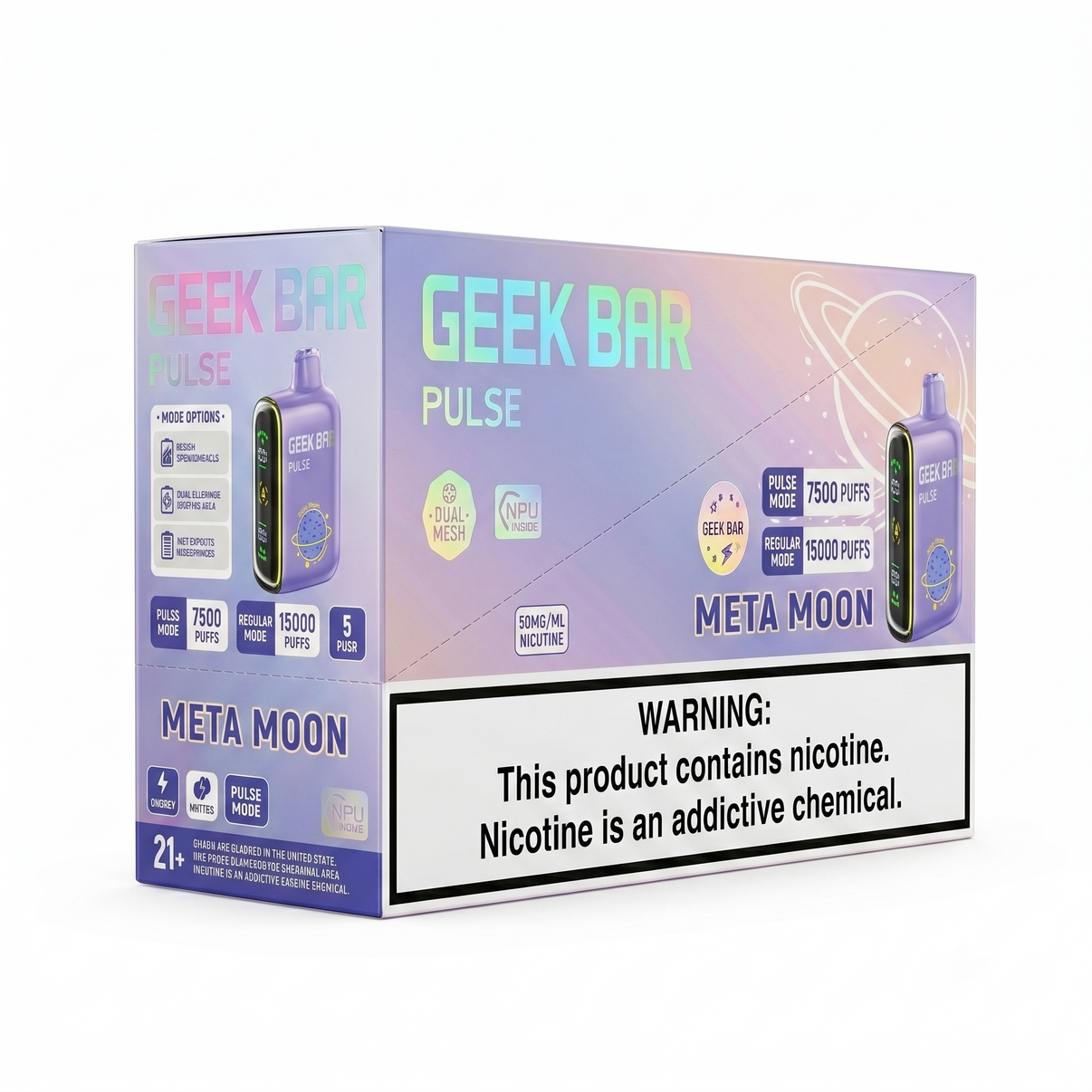 GEEK BAR PULSE 15000 Meta Moon 5 Pack