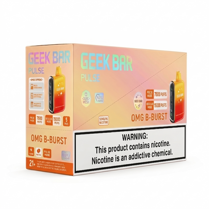 GEEK BAR PULSE 15000 OMG B-Burst 5 Pack