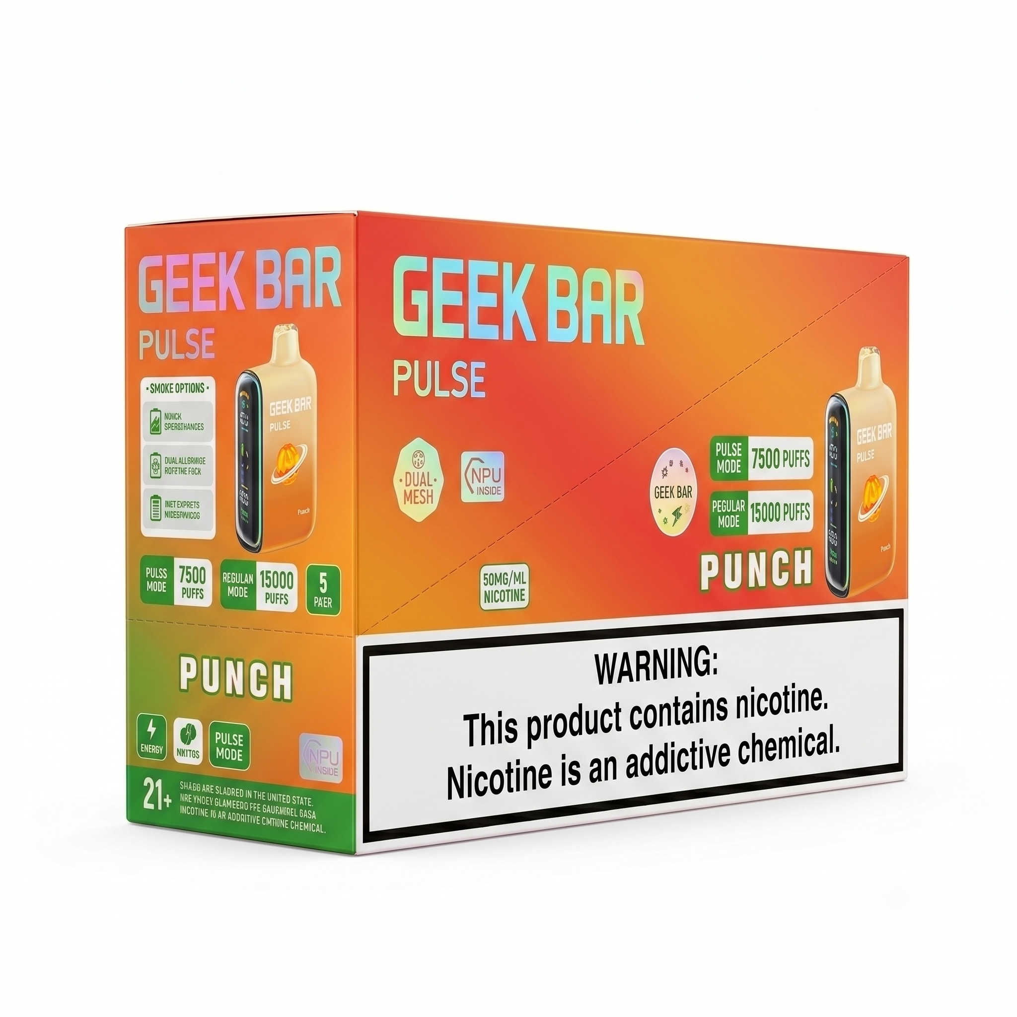 GEEK BAR PULSE 15000 Punch 5 Pack