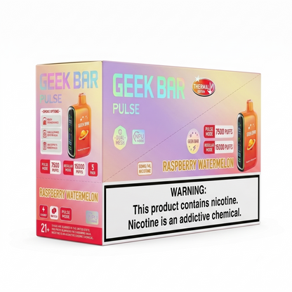 GEEK BAR PULSE 15000 Raspberry Watermelon 5 Pack