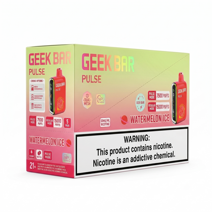GEEK BAR PULSE 15000 Watermelon Ice 5 Pack