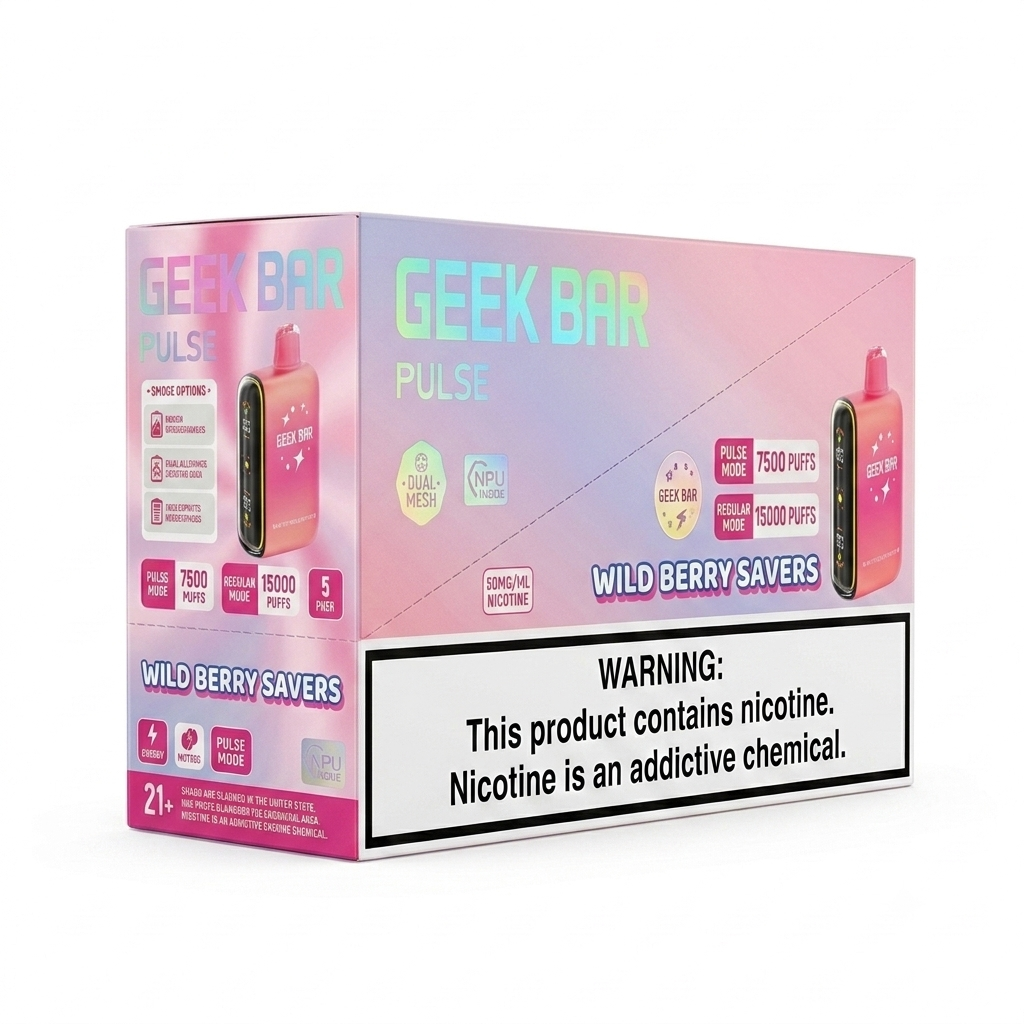 GEEK BAR PULSE 15000 Wild Berry Savers 5 Pack