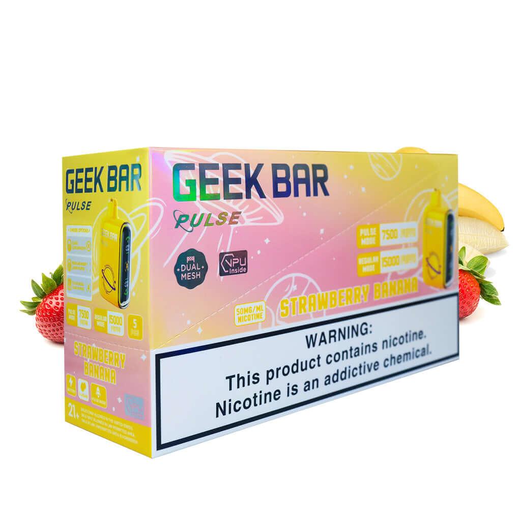 Geek Bar Pulse (5-Pack) | Disposable Vapes | HQD Tech USA