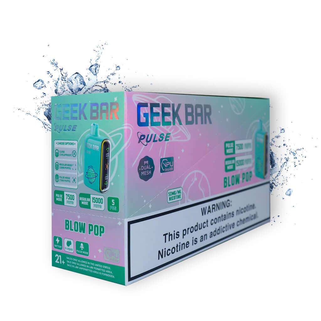 Geek Bar Pulse (5-Pack) | Disposable Vapes | HQD Tech USA