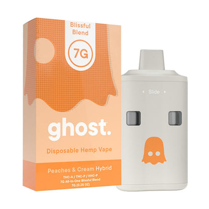 Ghost Blissful Blend THCa HHC Disposable Vape 7G | THC Disposable Vapes | HQD Tech USA