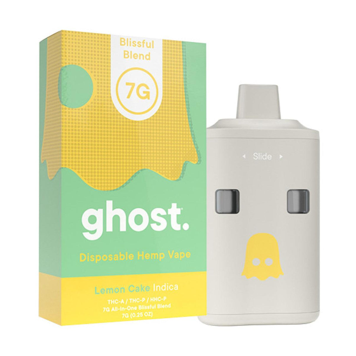 Ghost Blissful Blend THCa HHC Disposable Vape 7G | THC Disposable Vapes | HQD Tech USA