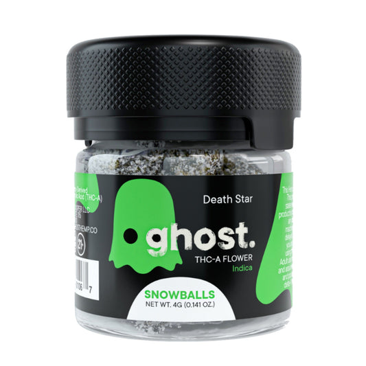 Ghost THC-A Snowball Death Star Flower - 4g - hqdtechusa