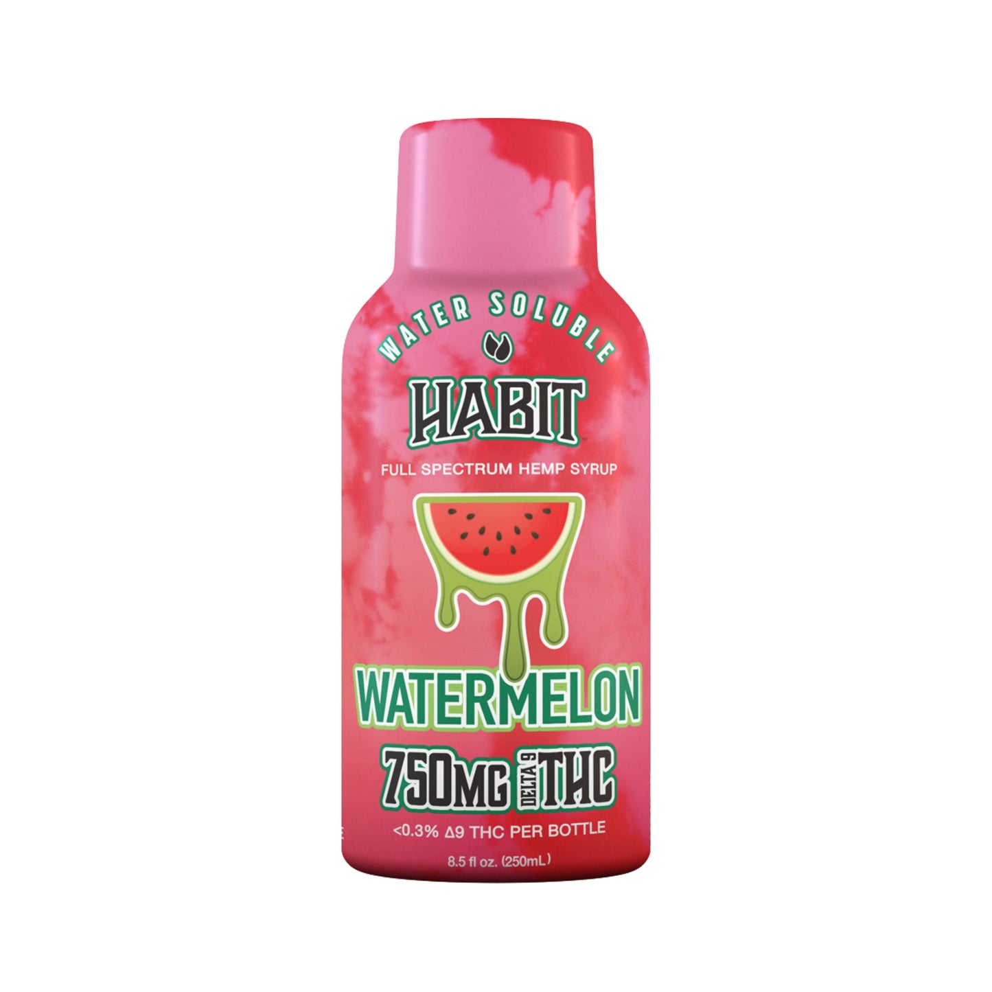 Habit Delta 9 Watermelon Syrup - 750mg - hqdtechusa