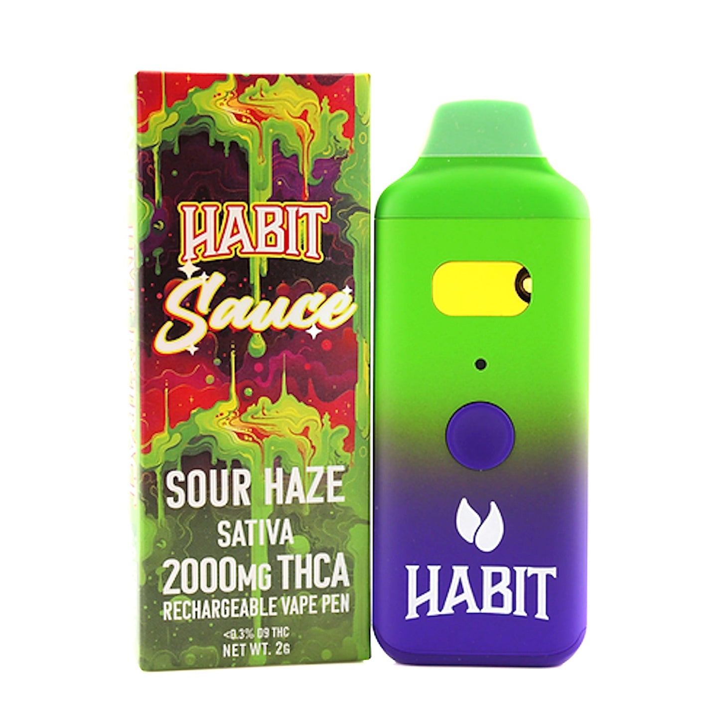 Habit Live Extract THC-A Vaporizer - 2000mg - hqdtechusa