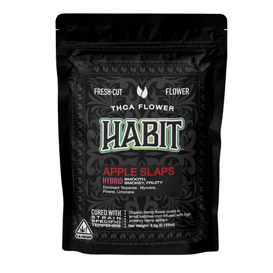 Habit THC-A Apple Slaps Flower - 3.5g - hqdtechusa