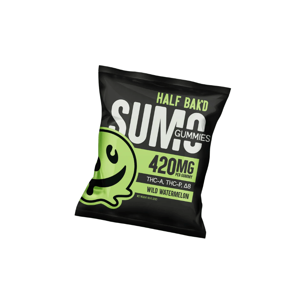 Half Bak'D Sumo Gummies 10000MG (2ct) | Gummies | HQD Tech USA