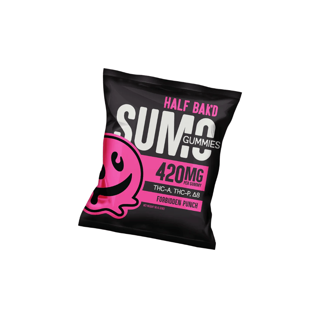 Half Bak'D Sumo Gummies 10000MG (2ct) | Gummies | HQD Tech USA