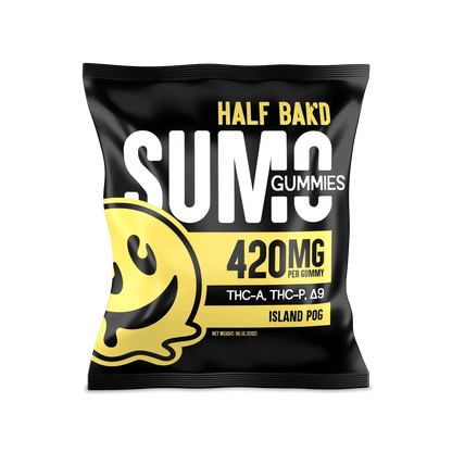 Half Bak'D Sumo Gummies 10000MG (2ct) | Gummies | HQD Tech USA